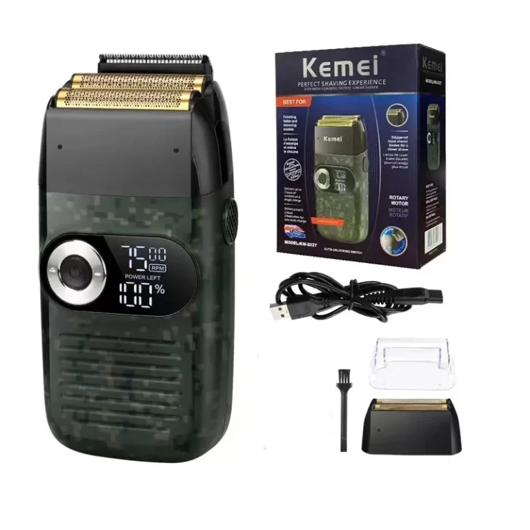 شیور دو کاره صورت کیمی kemei km-2027