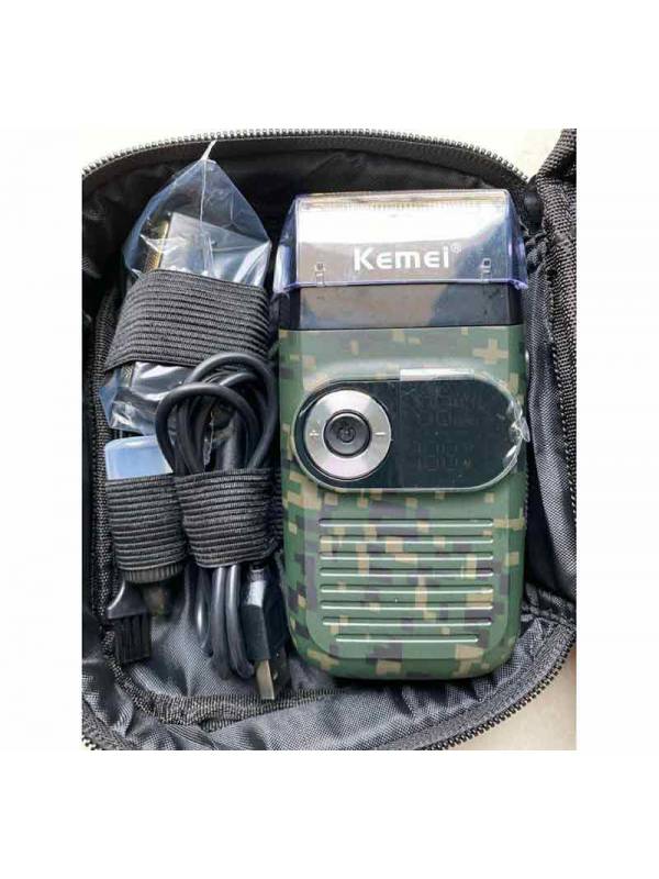 شیور دو کاره صورت کیمی kemei km-2027