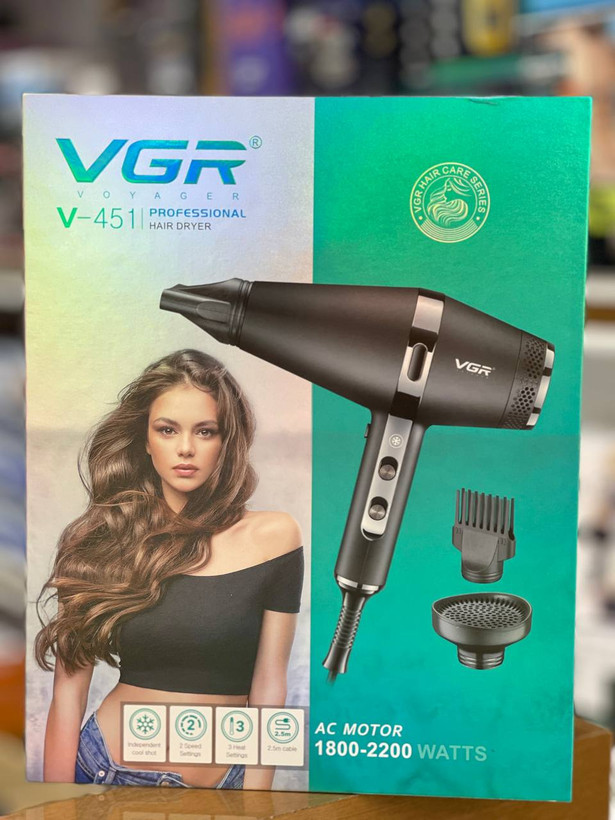 سشوار حرفه ای وی جی ار مدل V_451