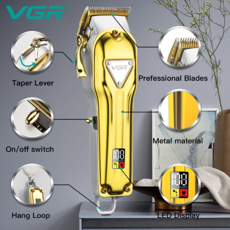 ماشین اصلاح موی سر و صورت وی جی ار مدل V-140
