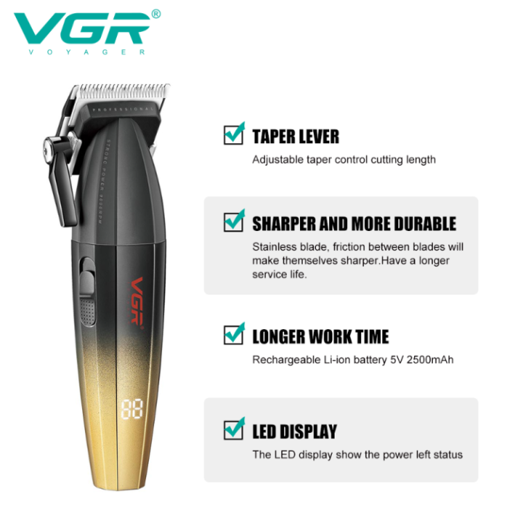 ماشین اصلاح حجم زن حرفه ای وی جی ار مدل V_003